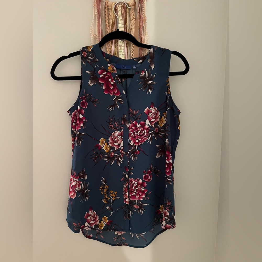 APT. 9 Floral Blouse